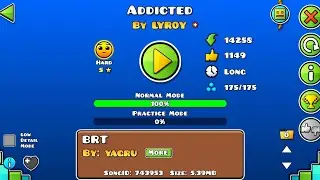 Geometry Dash - Addicted (Hard 5*) by LYR0Y