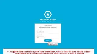 Creating a support bundle in Safeguard for Privileged Sessions