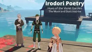 Irodori Poetry - The Moon and Stars Inscribe [Hues of the Violet Garden] | Genshin Impact [2.6 Upd]