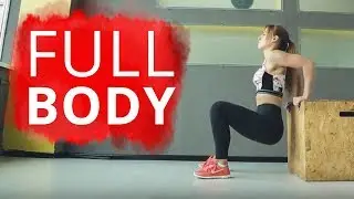 FULL BODY I Интенсивная Жиросжигающая Тренировка. Комплекс Упражнений Для Всего Тела Дома.