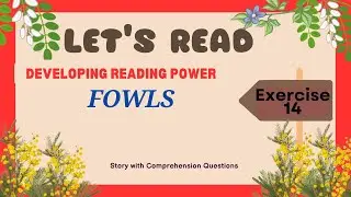 NATIONAL READING PROGRAM / DEVELOPING READING POWER EXERCISE 14 FOWLS