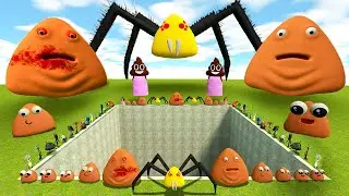 FAMIGLIA POU BOU'S REVENGE CONTRO BUCO INFINITO SU GMOD!!
