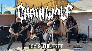 Local Los Angeles metal band Chainwolf - 10/19/24 livestream
