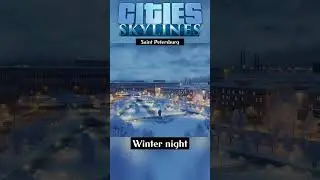 Winter night in SPB