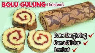 RESEP KUE BOLU GULUNG OVEN TANGKRING TAKARAN SENDOK & Tips Bolu Gulung