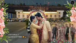 Marriage ceremony Vibes💥😇- Our ANNA' S wedding function video🎉💃| Enjoy the vibe nanbas@aravindstime😉