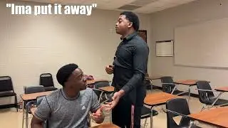 Different types of students when a teacher tries to take their phone