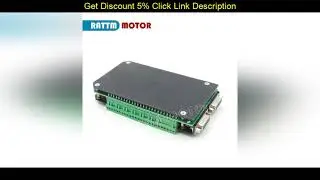 Review USB Mach3 CNC Controller accessories NVCM 6V2.1 Motion Card 200KHZ for CNC Router Stepper Mo