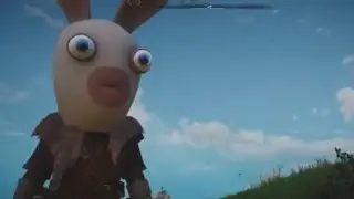 TOTALLY UNIQUE THIS WILL NEVER BE SEEN AGAIN, RAVING RABBIDS CRASH ACV NO PRISONERS