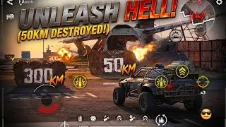Built a TANK in Crossout Mobile! 🚀 (Unleash Hell Gameplay)