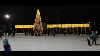 На катке декабрь 2021