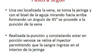 Muestra de sangre en caninos