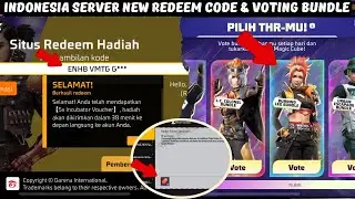 Indonesia server new redeem code & voting bundle || ff indonesia server new event today 🎯