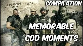 Memorable Call of Duty Scenes Compilation