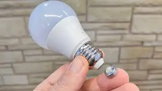 Few people know the secret of an old light bulb and a small battery! A brilliant idea !!!