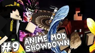 JOJO'S BIZARRE ADVENTURE MOD VS AVATAR MOD BATTLE! || Minecraft Anime Mod Showdown #9