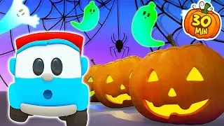 Fêtons HALLOWEEN avec Léo le camion et ses amis, les voitures 🎃 Dessin animé pour enfants