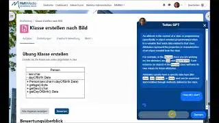 Integrated Chat Bot into Moodle task