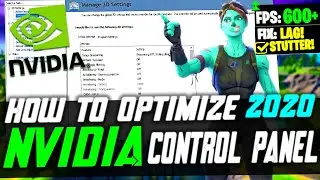 BEST NVIDIA CONTROL PANEL SETTINGS FOR GAMING & PERFORMANCE 2021 (BOOST FPS & REDUCE LAG)