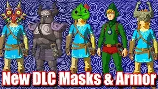 Zelda Breath of the Wild DLC New Mask's & Armor ft. Macintyre & Mr. Gehab