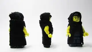 лего капюшон и плащ для минифигурки