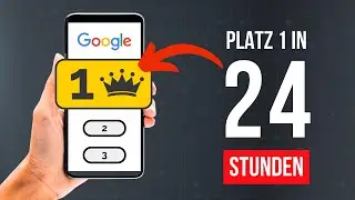 In 24 Stunden auf Platz 1 bei Google - Indexierung selbst beantragen