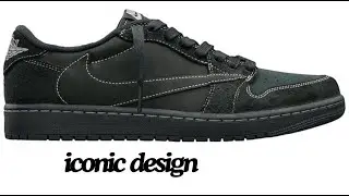 Nike Air Jordan 1 Low x Travis Scott 'Black Phantom'