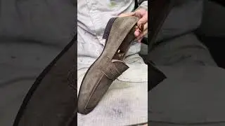 поднимаею ворс на замше 