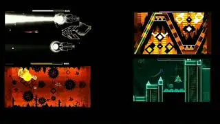 Fusion Z Old vs Fusion Z 1.9 vs Molten gear vs SUBVERSIVE [EPIC EXTREME DEMONS BATTLE]