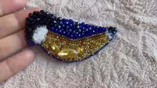 Брошь синичка )