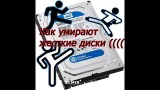 Как умирают жесткие диски