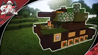 Minecraft: WW2 T-26E | Light Tank Tutorial