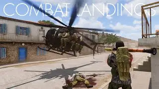 ARMA 3 POV Combat Landings 2