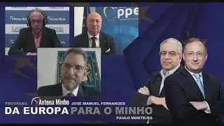 DA EUROPA PARA O MINHO   PEDRO MIGUEL DA COSTA E SILVA EMBAIXADOR DO BRASIL NA UNIÃO EUROPEIA