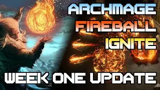 Build Update on my Trickster Ignite Fireball Archmage Character in Path of Exile 3.12 Heist