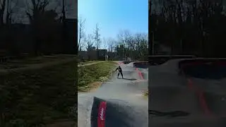 Inline Gap in Pumptrack