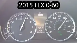 2015 Acura TLX V6 0-60