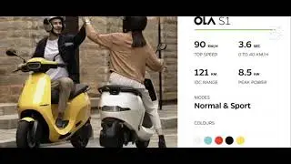 OLA EV SCOOTER PRICE AND SPEX OF S1 AND S1 PRO