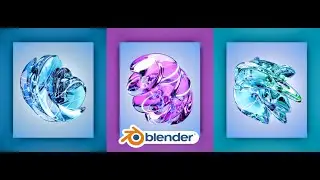 Make "MESMERIZING" Glass Renders In Blender 3D