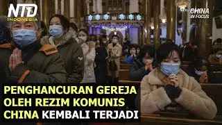 Gereja Dihancurkan di Zhejiang, China