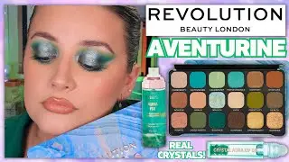REVOLUTION AVENTURINE CRYSTAL AURA COLLECTION! COLLAB W/ @LizzieDemetriou