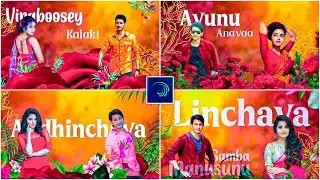 3D status video editing in Alight motion in telugu
