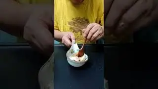 Duck Embryo Eating Challenge #food #subscribe #shortvideo #asmr