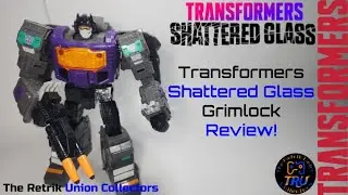 Transformers Shattered Glass Grimlock Review!