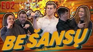 BE ŠANSŲ no.2. Luca x Survilaitė vs. Žiba x Papinigis