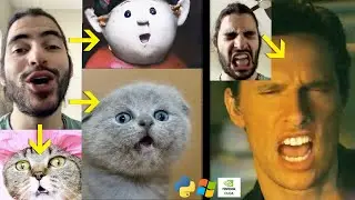 Full Face Control of Animal & Human Faces with AI | Deepfake LivePortrait Tutorial