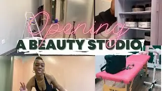 Opening My Beauty Studio | Opening a Business in a Pandemic | Esthetician Journey
