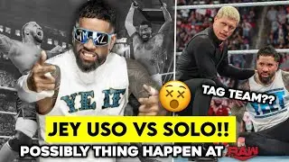 What If Solo sikoa battle against Jey Usos at RAW?😱 | 3 POSSIBILITY!