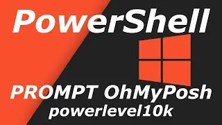 PowerShell Prompt mit OhMyPosh, powerlevel10k und Terminal-Icons -Windows HowTo