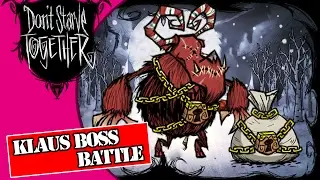 Don't Starve Together .. Klaus Boss Battle